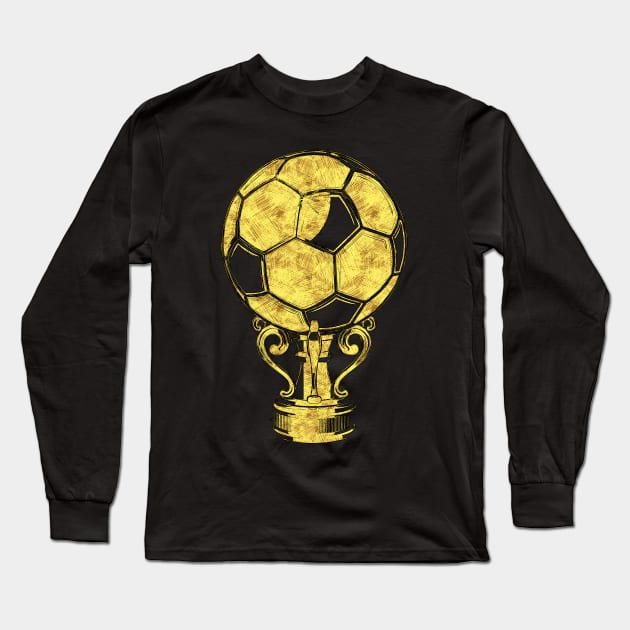 Football Champions Cup for all the soccer fans Long Sleeve T-Shirt by Naumovski